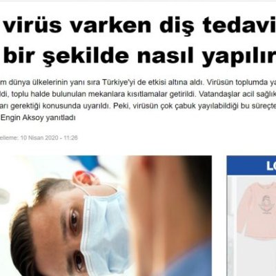 Diş Hekimi Engin Aksoy | milliyet.com.tr'de yayınlanan haberimiz
